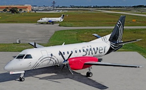 Silver Airways plans to use 34-passenger Saab 340B Plus aircraft for the route between West Palm Beach and Key West.
